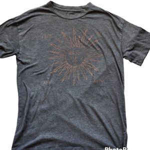 American Eagle Unisex T-Shirt Live by the Sun